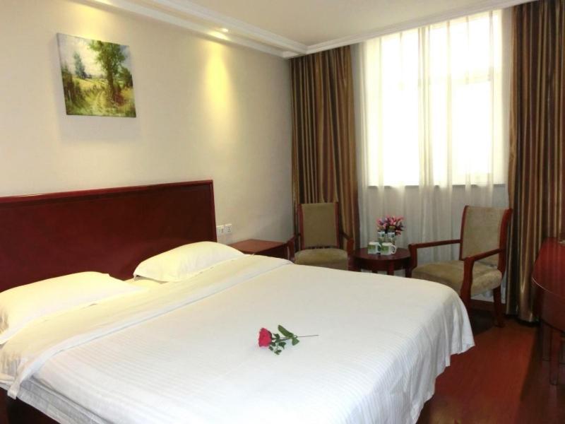 GreenTree Inn Beijing Fangshan Liangxiang Suzhuang Express Hotel Exterior foto